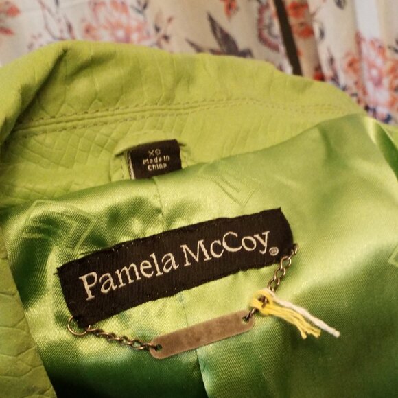 BRAT GREEN Leather Jacket XS - Picture 6 of 7